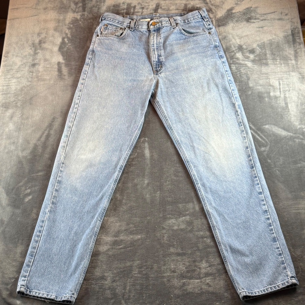 Carhartt Men's Jeans‎ Relaxed Fit Size 38X36 Light Wash